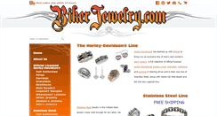 Desktop Screenshot of bikerjewelry.com